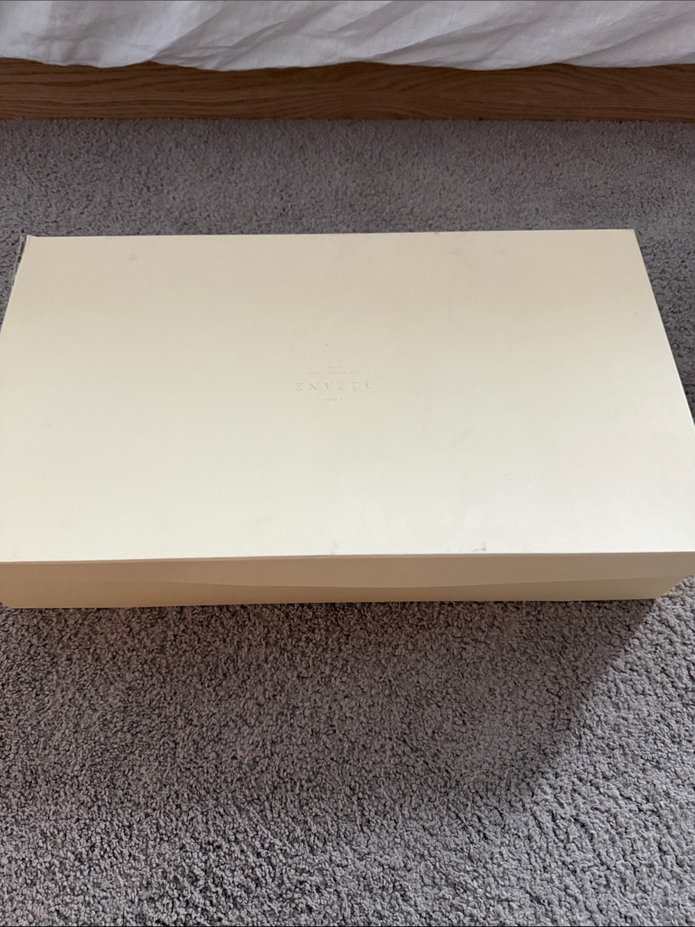 Sezane Blue Suede Heeled Boots (Box Shown)
